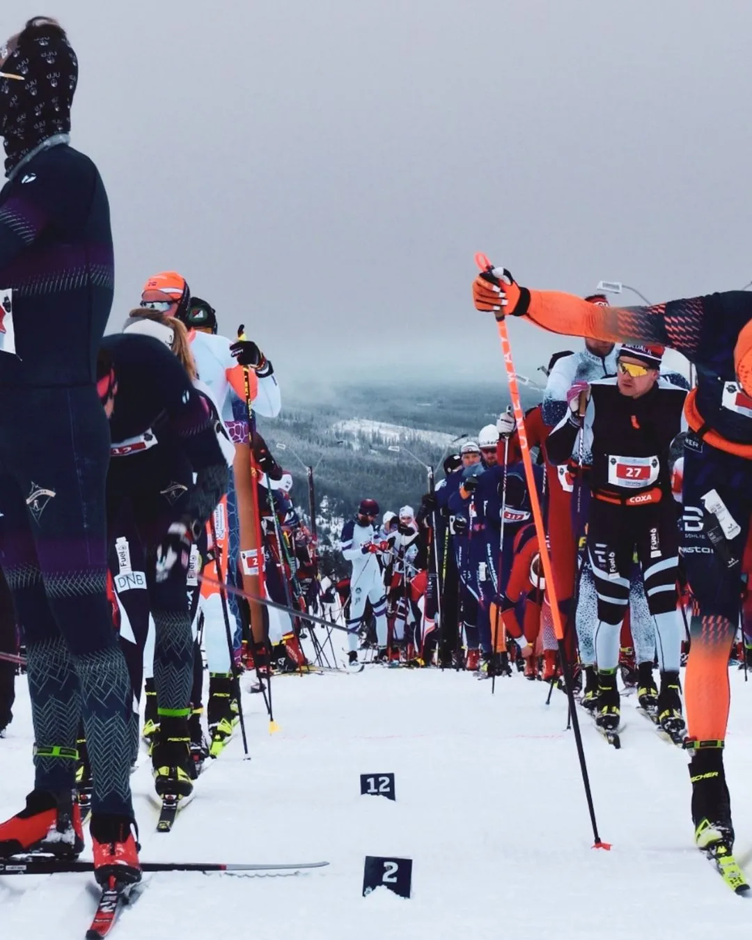 Hafjell Skimarathon startstrek