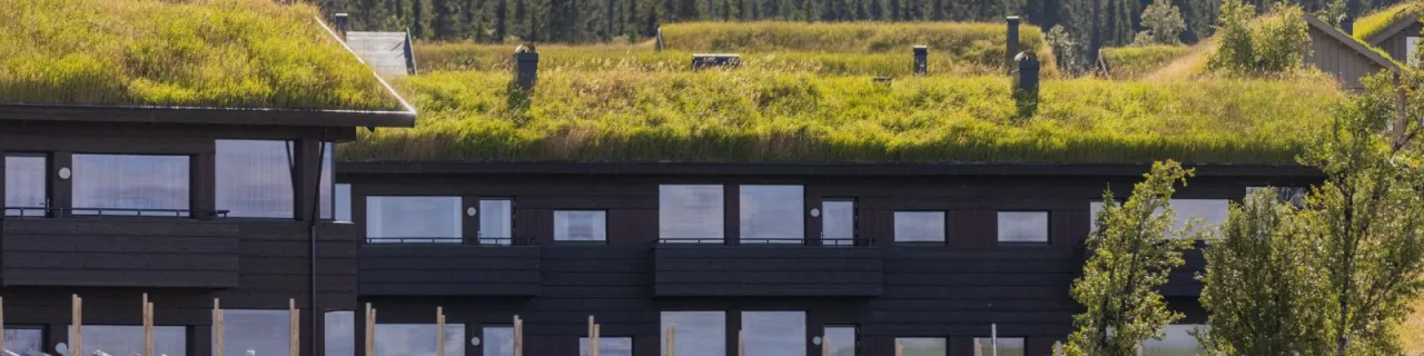 Sommer fasade leilighet Hafjell Ski Resort