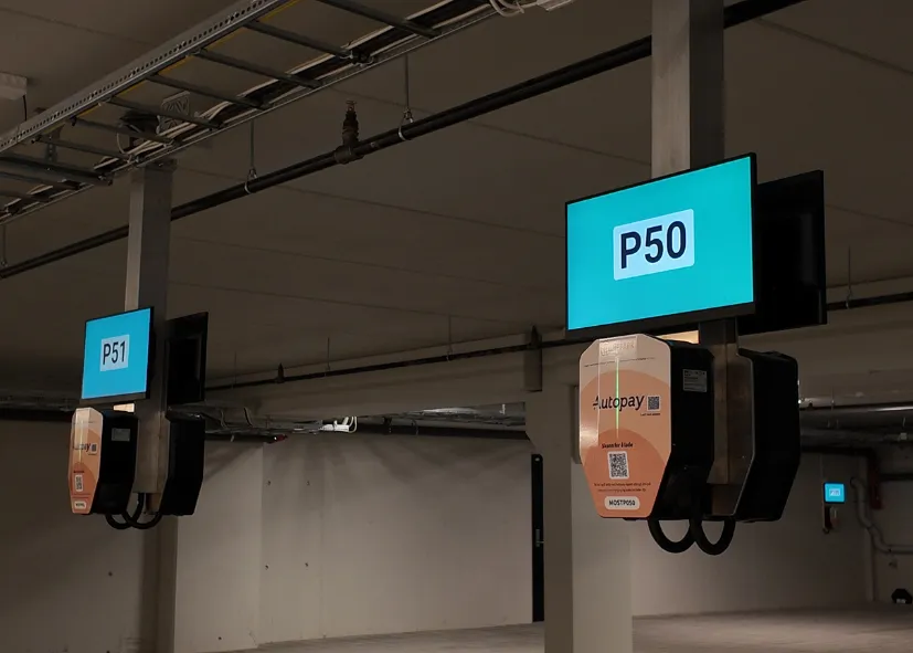 Parkering, elbillader