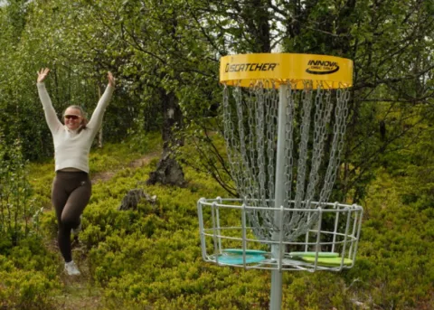 Discgolf Mosetertoppen 9 + 18 hull