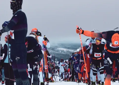 Hafjell Skimarathon startstrek