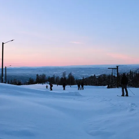 Ski in/Ski out Mosetertoppen Skistadion og Hafjell Ski Resort med utsikt over Gudbrandsdalen